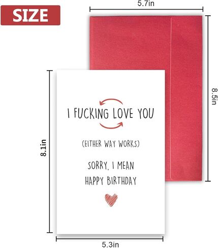 بطاقة عيد ميلاد مضحكة له لها ، بطاقة عيد ميلاد شريرة وهدية لصديق زوجها ، بطاقة BDAY شاقة لزوجة صديقته ، أحبك بطاقة ، بطاقة عيد ميلاد سعيد in Kuwait