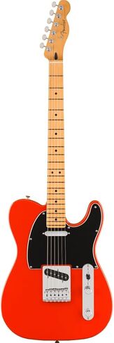 Fender Player II Telecaster Electric Guitar - Coral Red with Maple Fingerboard in Saudi Arabia