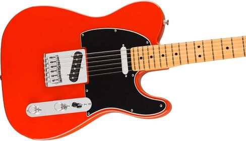 Fender Player II Telecaster Electric Guitar - Coral Red with Maple Fingerboard in Saudi Arabia
