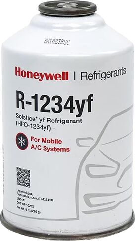 ZeroR® Genuine R1234YF in 8oz SSV Cans | 3 Cans Service Label in Kuwait