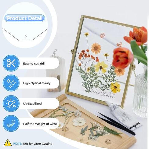 قطعة واحدة من ألواح البلاستيك الشفاف من البولي كربونات مقاس 4 × 8 أقدام (48 × 96 بوصة) ألواح بلاستيكية مرنة سميكة بسمك 1/20 بوصة مع طلاء للأشعة فوق البنفسجية على كلا الجانبين للحرف اليدوية ألواح استبدال النوافذ in Kuwait