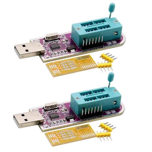 2 قطعة وحدة مبرمج CH347 24 EEPROM 25 SPI FALSH يدعم TTL in Saudi Arabia