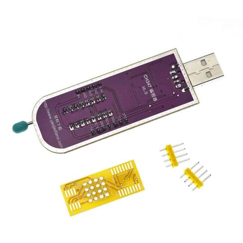 2 قطعة وحدة مبرمج CH347 24 EEPROM 25 SPI FALSH يدعم TTL in Saudi Arabia