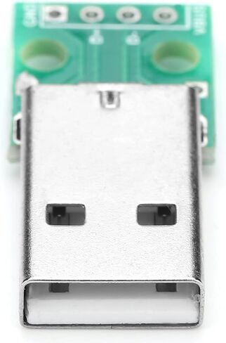لوحة محول USB من النوع A ذكر إلى DIP، تخطيط دبوس 2.54 مم، 4 دبابيس VBUS D+ D- GND، 10 عبوات، لإمداد الطاقة بنفسك ولوحة التجارب in Saudi Arabia