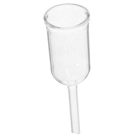 SEWACC Laboratory Glass Filtration Funnel Borosilicate Scientific Funnel Tool 32Mm Round Bottom 120Mm Length for Chemistry Labs and Student Use in Saudi Arabia