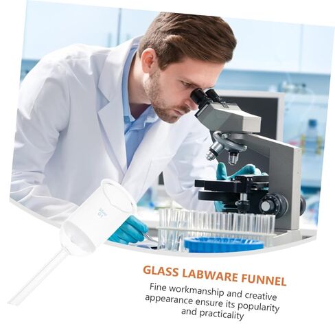 Acid Resistant Laboratory Glass Funnel 35Ml Sand Core Filtering Glassware Funnel for Lab Experiments and Liquid Transfer in Kuwait