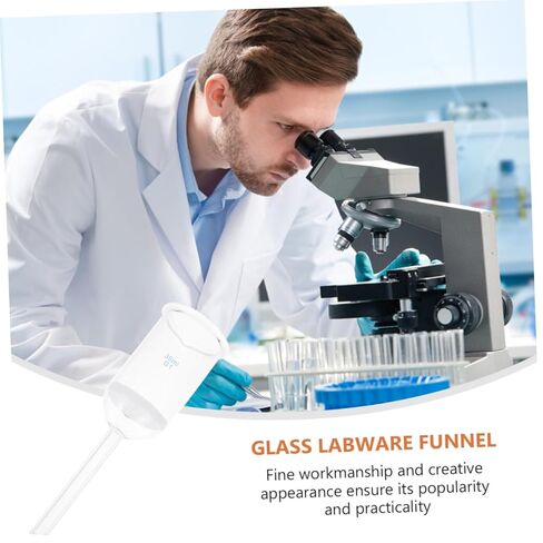 Acid Resistant Glass Filtering Funnel with Sand Core 35Ml Laboratory Experiment Funnel for Chemical and Scientific Use in Saudi Arabia