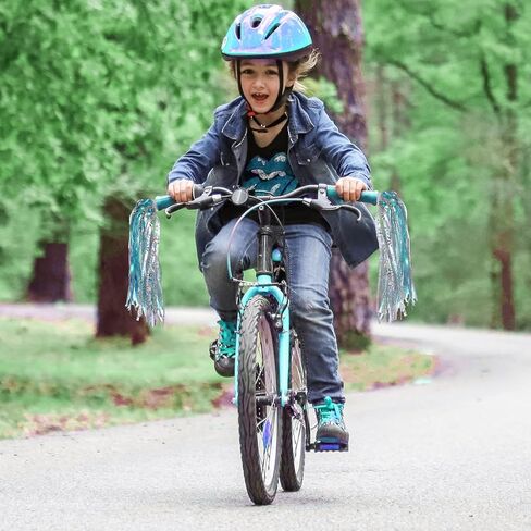 Bicycle Handlebar Streamers Colorful Ribbons Tassel Kids Bike Accessories Scooter Bicycle Tricycle Handlebar Streamers Handle Bar Grips Accessories (2Pair) in Saudi Arabia