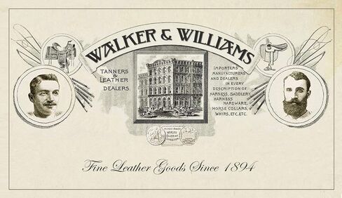 Walker & Williams GE-206 Brushed Black Viking Style Guitar Strap with Antiqued Brass Coin Studs in Saudi Arabia