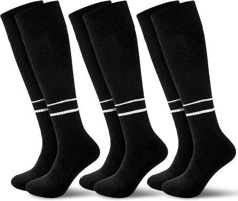 3 Pair Soccer Referee Socks for Adult Youth in Saudi Arabia