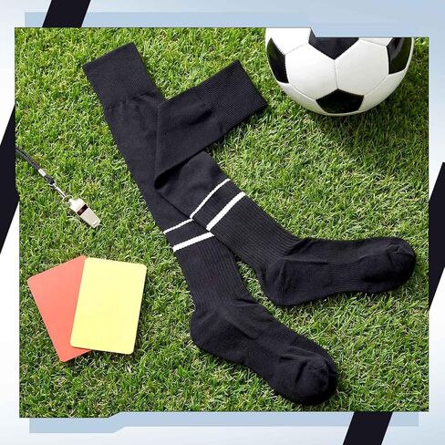 3 Pair Soccer Referee Socks for Adult Youth in Saudi Arabia