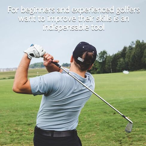 Golf Alignment Sticks and Angle Holder Set Plate Thickened metal adopts damping design Angle adjusted freely Teaching Equipment for Aiming Putting Swing Posture Correction Golf Swing Training in Kuwait