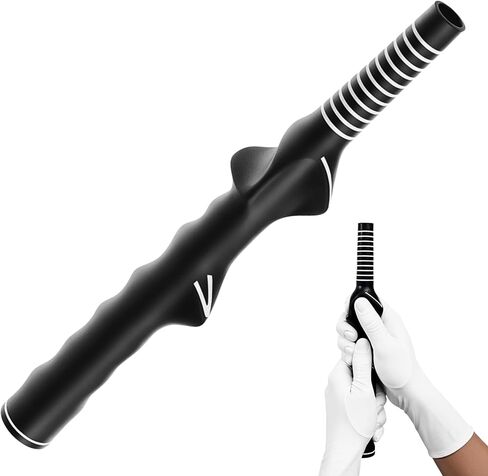 Golf Grip Trainer for Right-Handed Golfers – Golf Training Aid for Proper Hand Position & Swing Technique – Hit Straighter, Longer Shots & Fix Slices or Hooks Black in Saudi Arabia