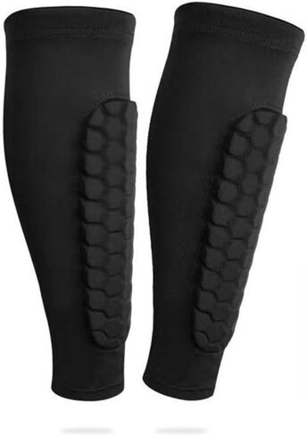 Calf Protective Shin Pads, Honeycomb Pads for Soccer Baseball Kickboxing All Ages in Saudi Arabia