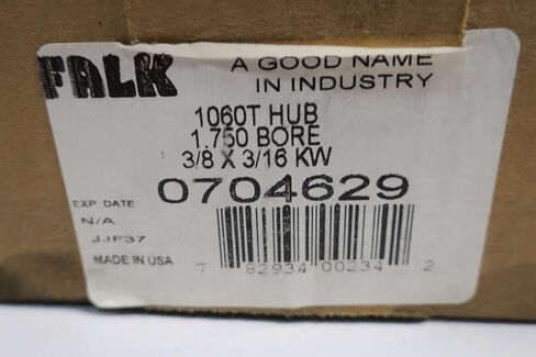FALK 1060T 0704629 3/8 X 3/16 KW 1.750 in HUB D554537 in Kuwait