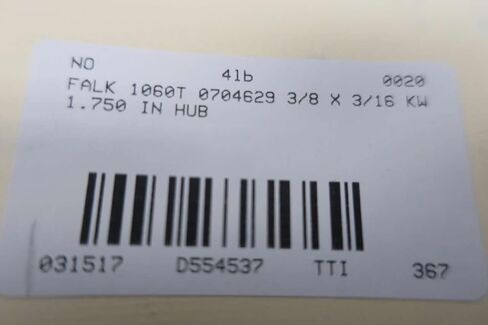 FALK 1060T 0704629 3/8 X 3/16 KW 1.750 in HUB D554537 in Kuwait