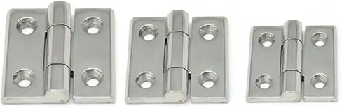 الثقيلة 304 مفصلة من الفولاذ المقاوم للصدأ أبواب خزانة صناعية خزائن المعدات الكهربائية 1 قطعة (40x40x5 مللي متر) in Kuwait