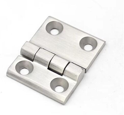 مفصلات شديدة التحمل 180 درجة أبواب خزانة صناعية 304 من الفولاذ المقاوم للصدأ قطعة واحدة in Kuwait