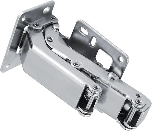 مفصل هيدروليكي لباب خزانة الأثاث 170 درجة مع مسامير، ألواح أبواب سميكة، أجهزة باب خزانة الملابس، قطعة واحدة in Kuwait