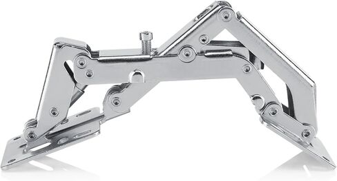 مفصل هيدروليكي لباب خزانة الأثاث 170 درجة مع مسامير، ألواح أبواب سميكة، أجهزة باب خزانة الملابس، قطعة واحدة in Kuwait