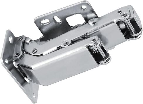 مفصل هيدروليكي لباب خزانة الأثاث 170 درجة مع مسامير، ألواح أبواب سميكة، أجهزة باب خزانة الملابس، قطعة واحدة in Kuwait