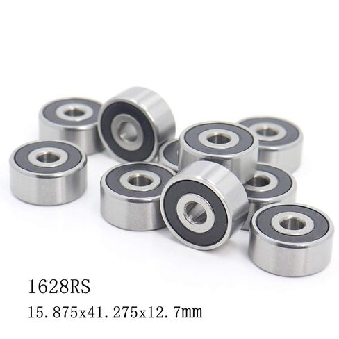 Power Transmission Products 1628 2RS 1628RS ABEC-1 5/8" x1 5/8" x1/2" inch Ball Bearings 15.875mm x 41.275mm x 12.7mm Ball Bearings in Saudi Arabia