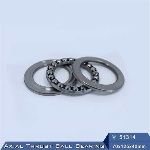 51314 Thrust Ball Bearing with Grooved Raceway 70x125x40 Mm ABEC-1 Axial Ball Bearings 8314 in Saudi Arabia