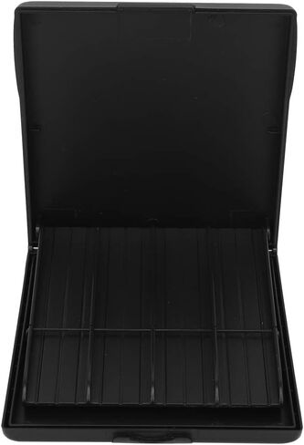 Drfeify Saxophone Storage Box Black ABS, Holds 8 Reeds, and, Lightweight and Portable for Performers in Saudi Arabia
