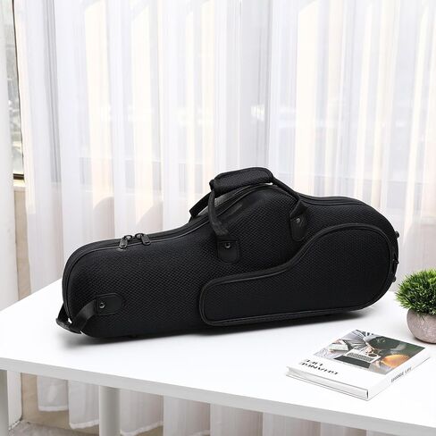 Mobestech Alto Saxophone Storage Bag Shockproof Oxford Cloth Case with Shoulder Straps Large Capacity Backpack for Musical Instrument Protection and Portable Carry in Saudi Arabia