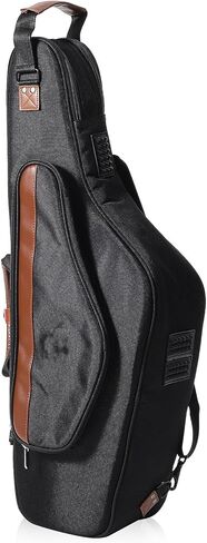 حافظة TIDTALEO Alto Saxophone من قماش أكسفورد المبطن حاوية الآلات الموسيقية خفيفة الوزن وقابلة للحمل وحقيبة حماية للاعبي الساكسفون in Kuwait