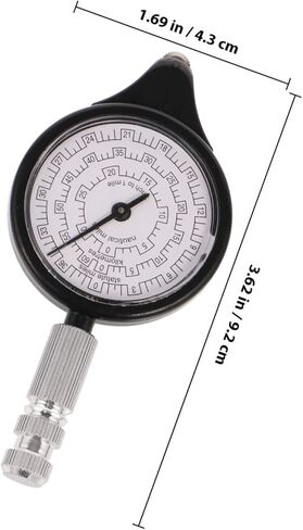 GANAZONO Map Distance Measuring Tool Map Gauge Meter for Camping Multi-Function Outdoor Hiking Odometer with Mileage Measurement for Navigation and Travel in Saudi Arabia
