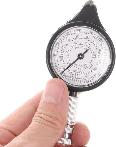 GANAZONO Map Distance Measuring Tool Map Gauge Meter for Camping Multi-Function Outdoor Hiking Odometer with Mileage Measurement for Navigation and Travel in Saudi Arabia