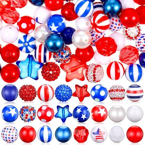 Sasylvia 100 PCS Halloween 20 mm Bubble Gum Beads Barge Round Round Spacer Baids Crity Bubblegum acrylic beads for Halloween DIY Craft Neckleace Bracelet Making Decorations ، 19 Styles in Saudi Arabia