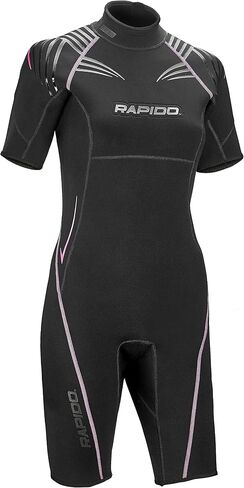 Phantom Aquatics Rapido 2.5mm Women's Shorty Wetsuit for Scuba Diving, Snorkeling, Surfing, Watersports in Saudi Arabia