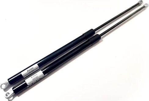 الكمية (2) Aaiov 260282 RV Awning Gas Strut 24 بوصة، 124 إلى 140 رطل متوافق مع مظلات الطاقة Solera لأذرع المظلة المائلة، 8 غسالة للاحتفاظ in Kuwait