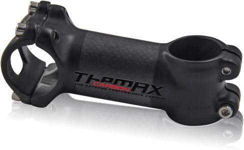 Alfa Pasca Carbon Road Bike Stem MTB Carbon Stem Carbon Fiber Road Bicycle Stem Carbon Fiber+Aluminum Alloy 25.4 Stem 50/60/70/80mm in Saudi Arabia
