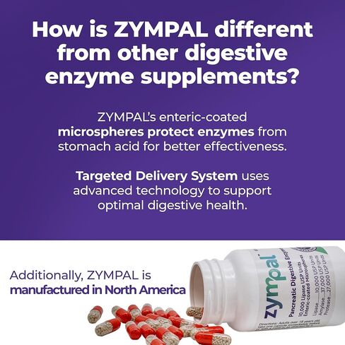 Pancreatic Digestive Enzymes 10,000 Lipase USP Units – High-Potency Pancreatic Digestive Enzyme Supplement for Gas, Bloating & Indigestion Relief– Gut Health & Nutrient Absorption– 50 Capsules in Saudi Arabia