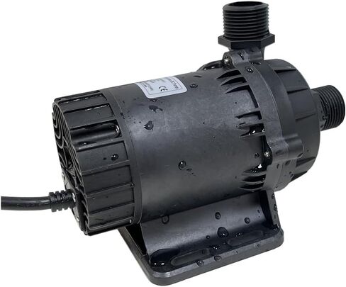 SHYSKY Heavy Duty Low Noise 24V 120W Micro Brushless DC Water Pump DC60G-24120S-1 39ft 1003GPH, DRY RUN Protection, For Cooling Circulation Pressure Sys in Kuwait