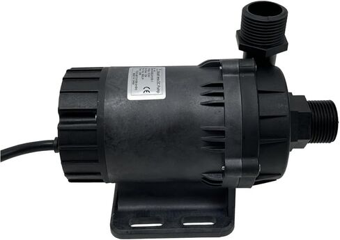 SHYSKY Heavy Duty Low Noise 24V 120W Micro Brushless DC Water Pump DC60G-24120S-1 39ft 1003GPH, DRY RUN Protection, For Cooling Circulation Pressure Sys in Kuwait