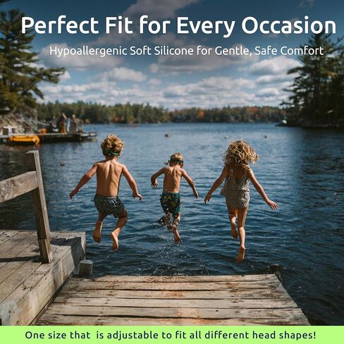 Oceanic Kids Swim Goggles 3 Pack, Youth Swimming Goggles Ages 4-14, Anti-Fog & UV 400, Leak-Proof Soft Silicone Seal, Wide-View Lenses, Easy-Adjust Side Buckles in Saudi Arabia