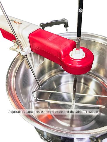StirMATE OMNI-XL + Culinary Thermometer Kit – XL Pot Stirrer Attachment with 9-Inch Digital Probe for Candy, Sauces, Deep Pots, and 5-Gallon Batches in Saudi Arabia