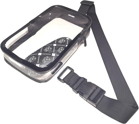 Stadium Approved Clear Bag Shoulder Crossbody bag Sling Chest Purse for Concert Sport Event Festival Party in Kuwait