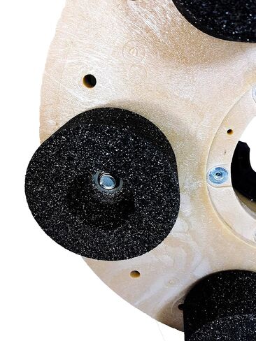 لوح طحن الخرسانة لآلات التأرجح المزودة بـ 5 أحجار طحن - الحد الأقصى لعدد الدورات في الدقيقة 175 (#36 حبيبات رملية) in Kuwait