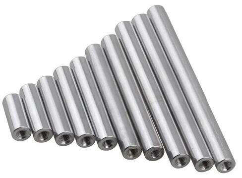 10pcs Aluminum Coupling Nut Set - M2 M2.5 M3 M4 M5 M6 M8 Round Standoff Spacer for Machine Screws(M2.5x20mm) in Saudi Arabia