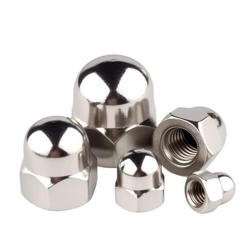 Acorn Nuts M3 M4 M5 M6 M8 M10 M12 M14 M16 304 Stainless Steel Decorative Cap Blind Caps Covers Hex Dome Nut(M12 x 2Pieces) in Saudi Arabia