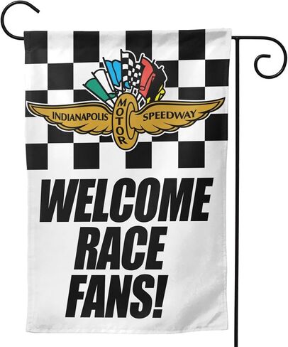 Car Race Garden Flag Racing Fans Flags Dorm Party Garden Yard Banner Aesthetic Man Cave Decorative For Door Wall Party Indoor Outdoor Home Filming Events (12.5x18 Inch) in Saudi Arabia