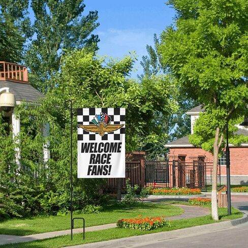 Car Race Garden Flag Racing Fans Flags Dorm Party Garden Yard Banner Aesthetic Man Cave Decorative For Door Wall Party Indoor Outdoor Home Filming Events (12.5x18 Inch) in Saudi Arabia