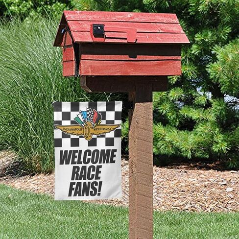 Car Race Garden Flag Racing Fans Flags Dorm Party Garden Yard Banner Aesthetic Man Cave Decorative For Door Wall Party Indoor Outdoor Home Filming Events (12.5x18 Inch) in Saudi Arabia