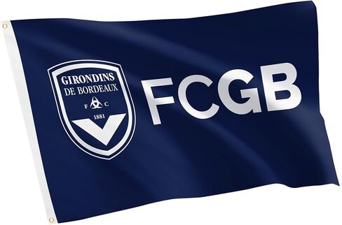 Desert Cactus FC Girondins de Bordeaux Flag French Soccer 100% Polyester Indoor Outdoor 3x5 feet Team Flags (Flag C) in Saudi Arabia
