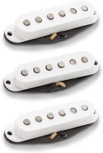 Seymour Duncan Retrospec'd Antiquity Texas Hot Strat Single Coil 3-piece Pickup Set - Non-aged White in Saudi Arabia